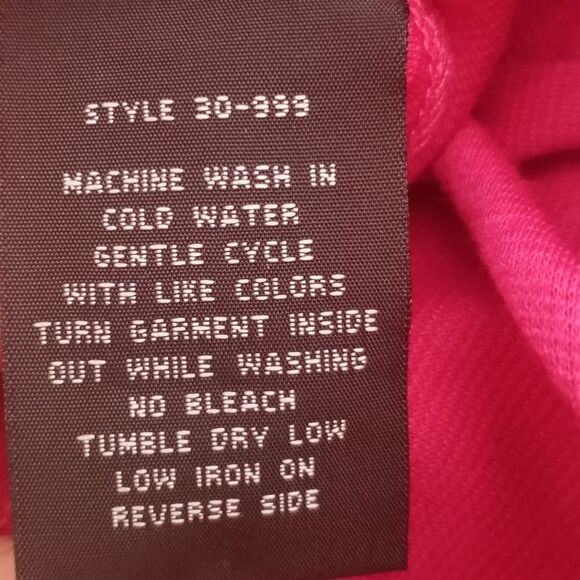 MAGENTA SKATER DRESS SZ.M/L EUC - Picture 6 of 6